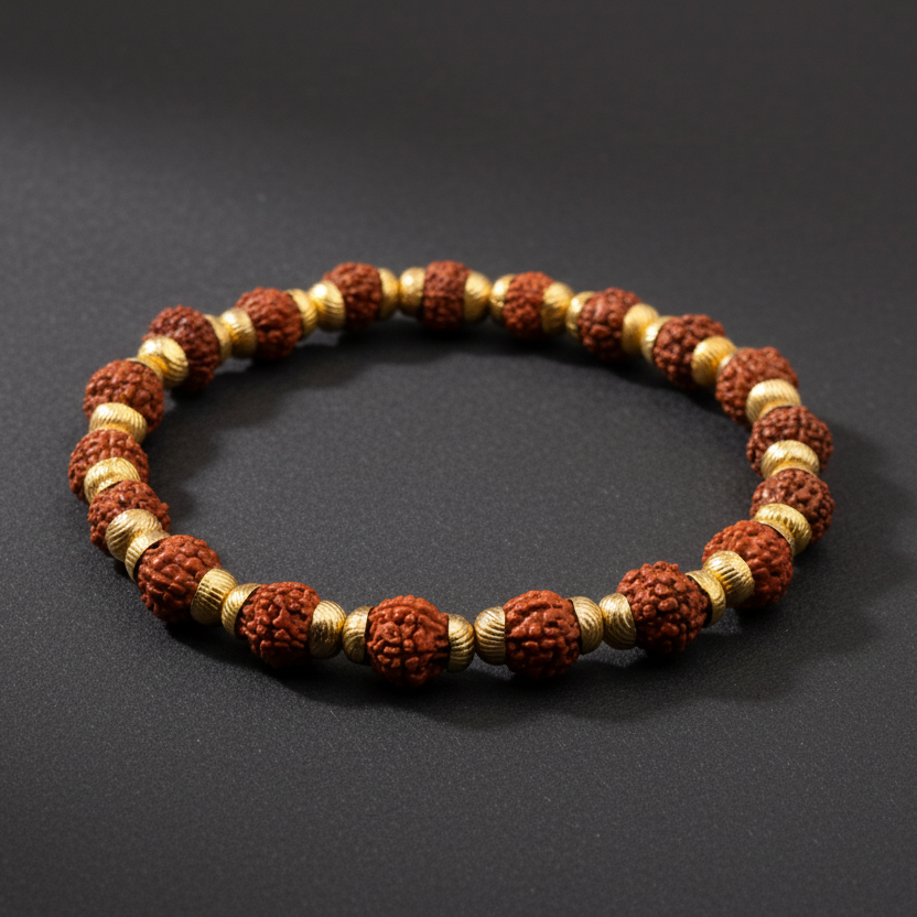 Divine Balance: Rudraksha Bracelet