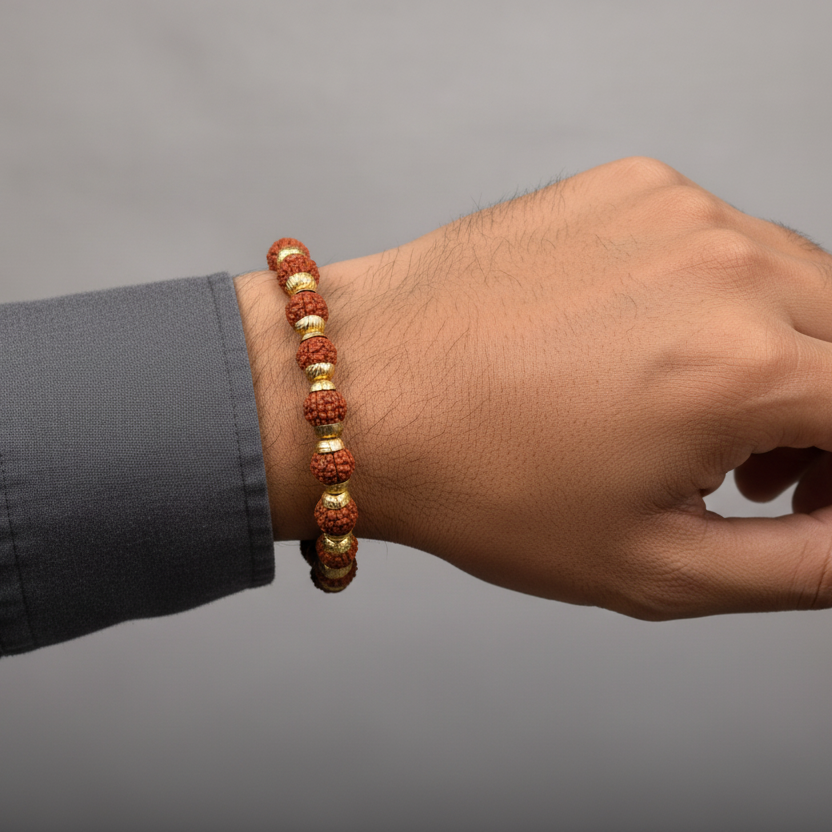 Divine Balance: Rudraksha Bracelet