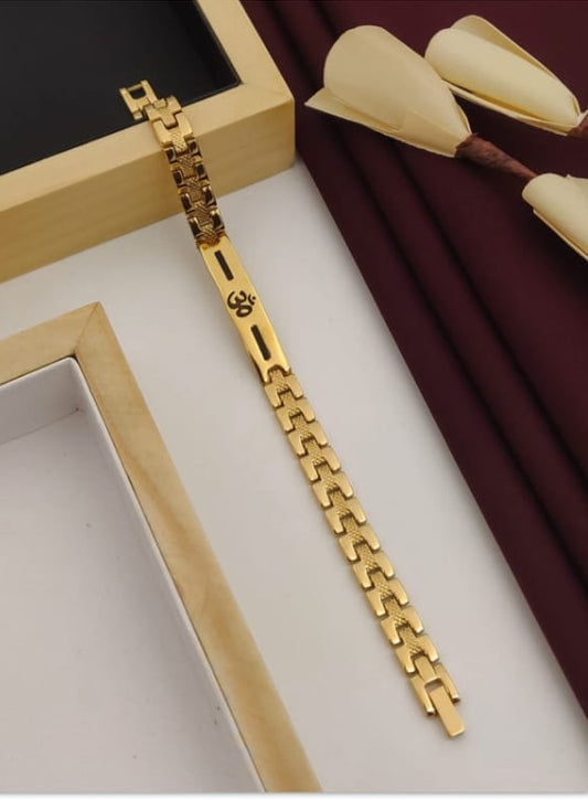 Om Golden Bracelet
