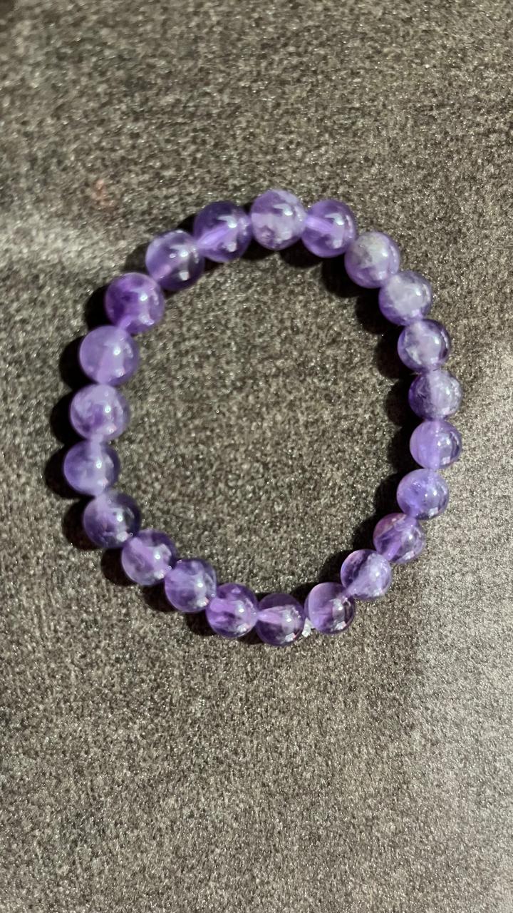 Amethyst Crystal Bracelet for Calm, Balance & Inner Peace
